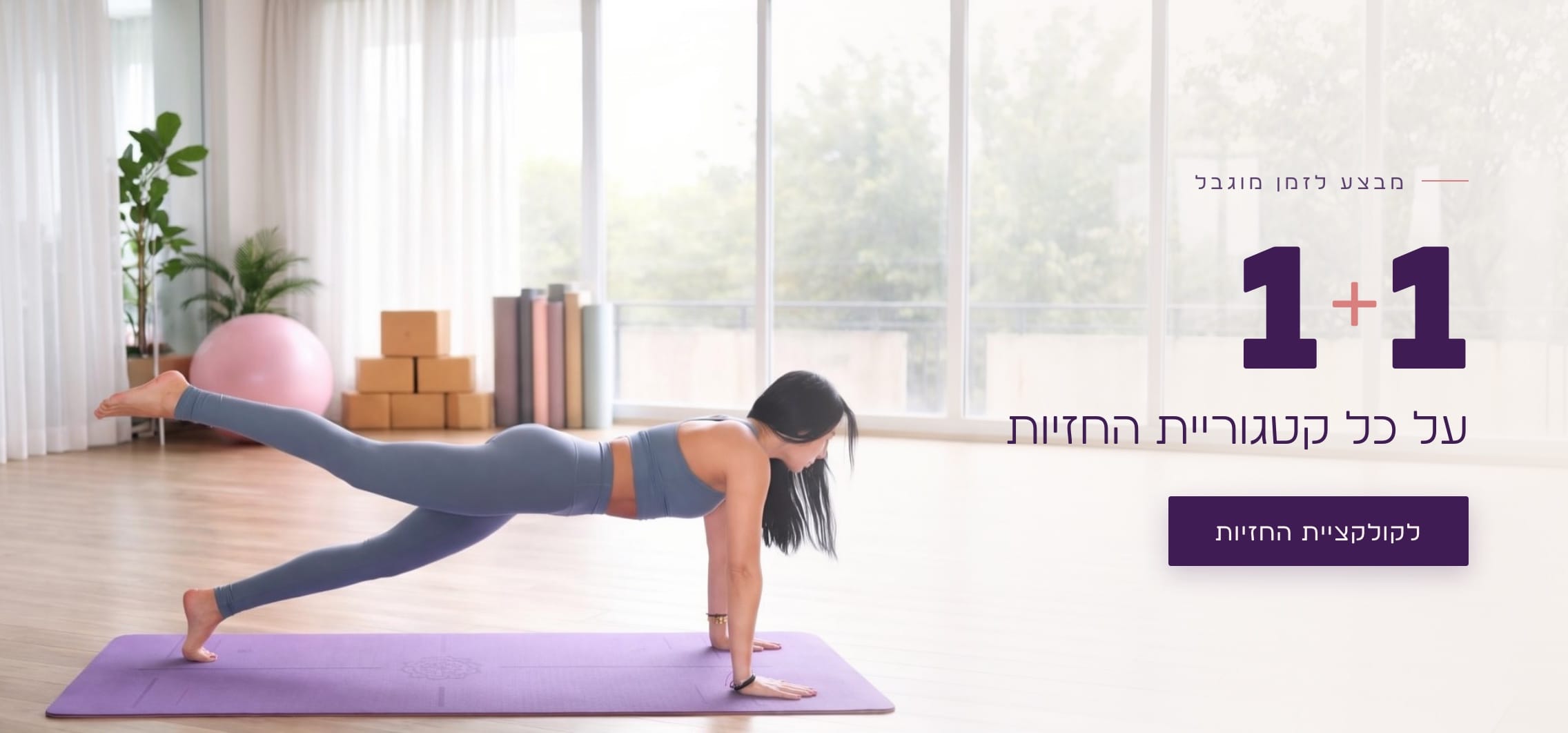 1+1 על כל קטגוריית החזיות